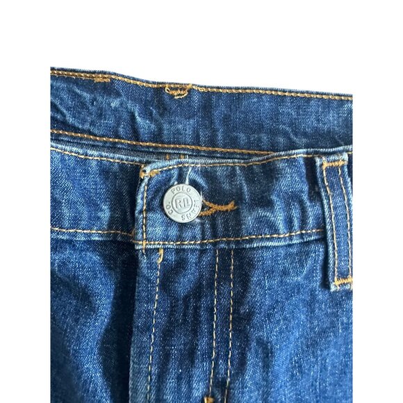RALPH LAUREN Women's Vintage Hipster Flare Jeans Size 1/2 - Picture 3 of 11